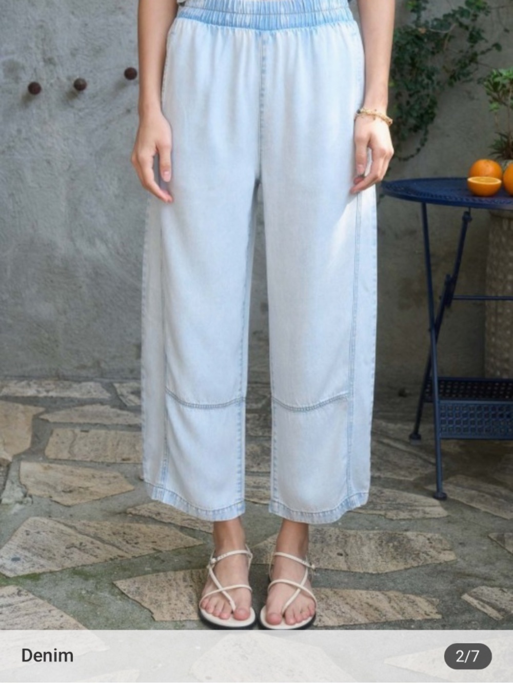 NWT Blu Pepper Lightweight Wide Leg Pants